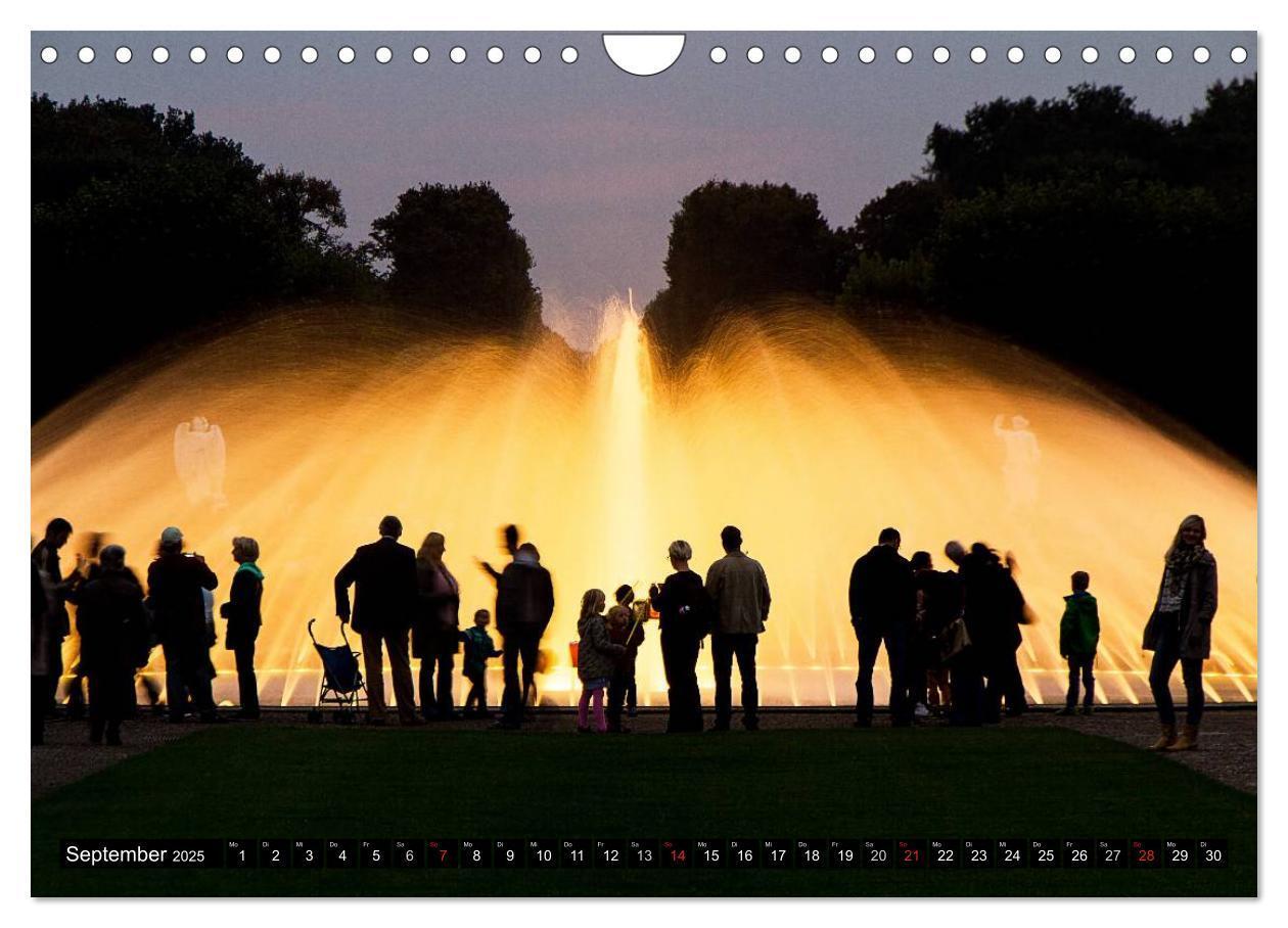 Bild: 9783435640386 | Die Gärten in Herrenhausen (Wandkalender 2025 DIN A4 quer),...