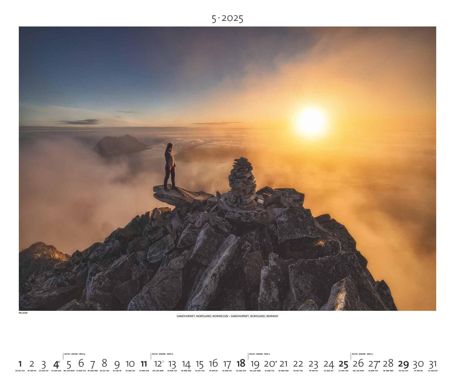 Bild: 4251734300690 | Outdoor 2025 - Foto-Kalender - Poster-Kalender - 60x50 - Natur | 28 S.