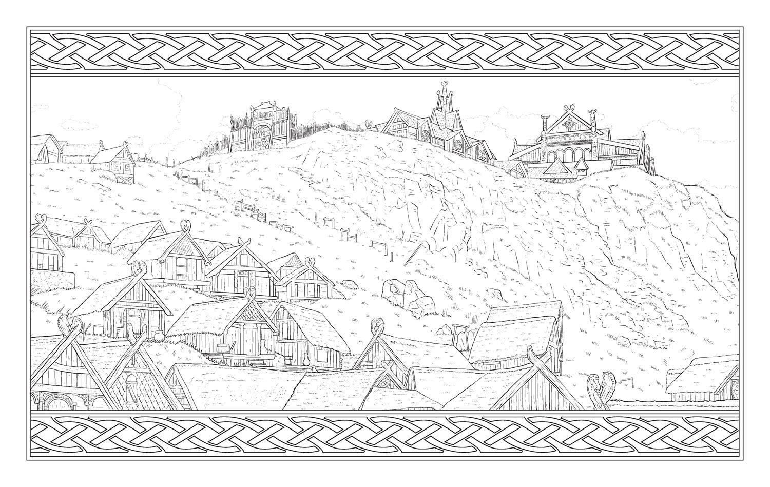 Bild: 9780008713034 | The Lord of the Rings: The War of the Rohirrim Official Colouring Book