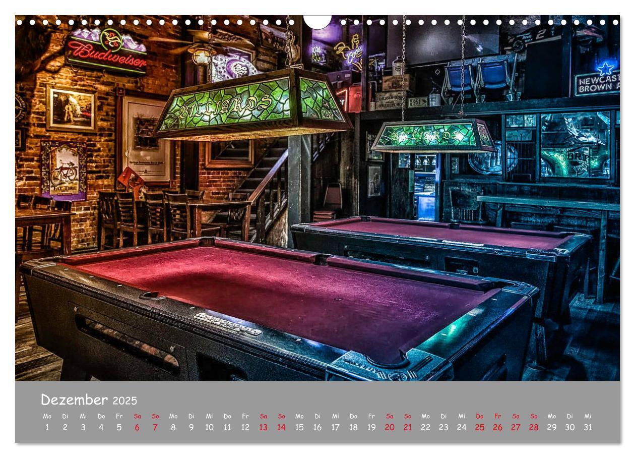 Bild: 9783435214389 | Freizeit Billard - Queue, Kugeln, Kreide und Tisch (Wandkalender...