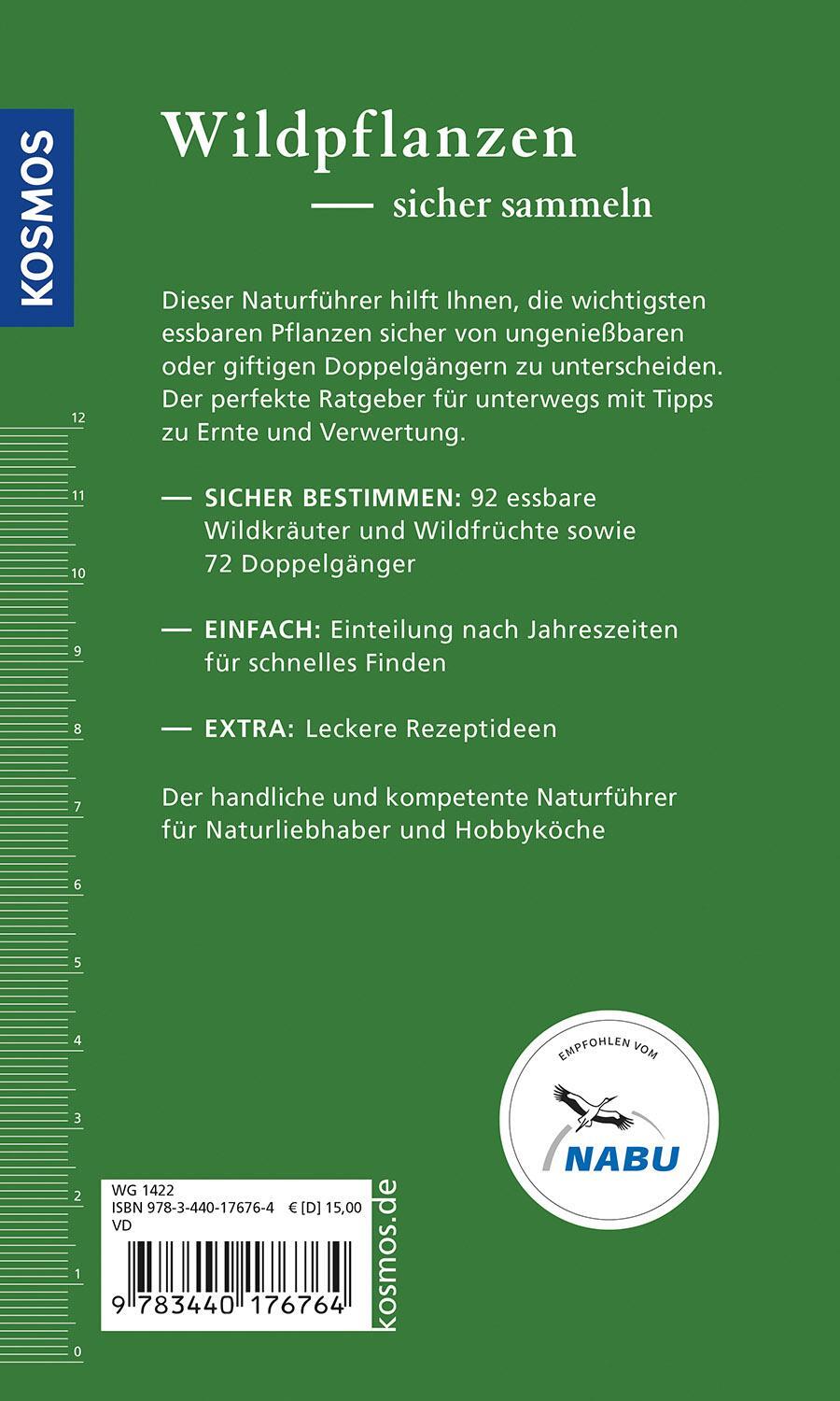 Rückseite: 9783440176764 | Essbare Wildkräuter und ihre giftigen Doppelgänger | Eva-Maria Dreyer