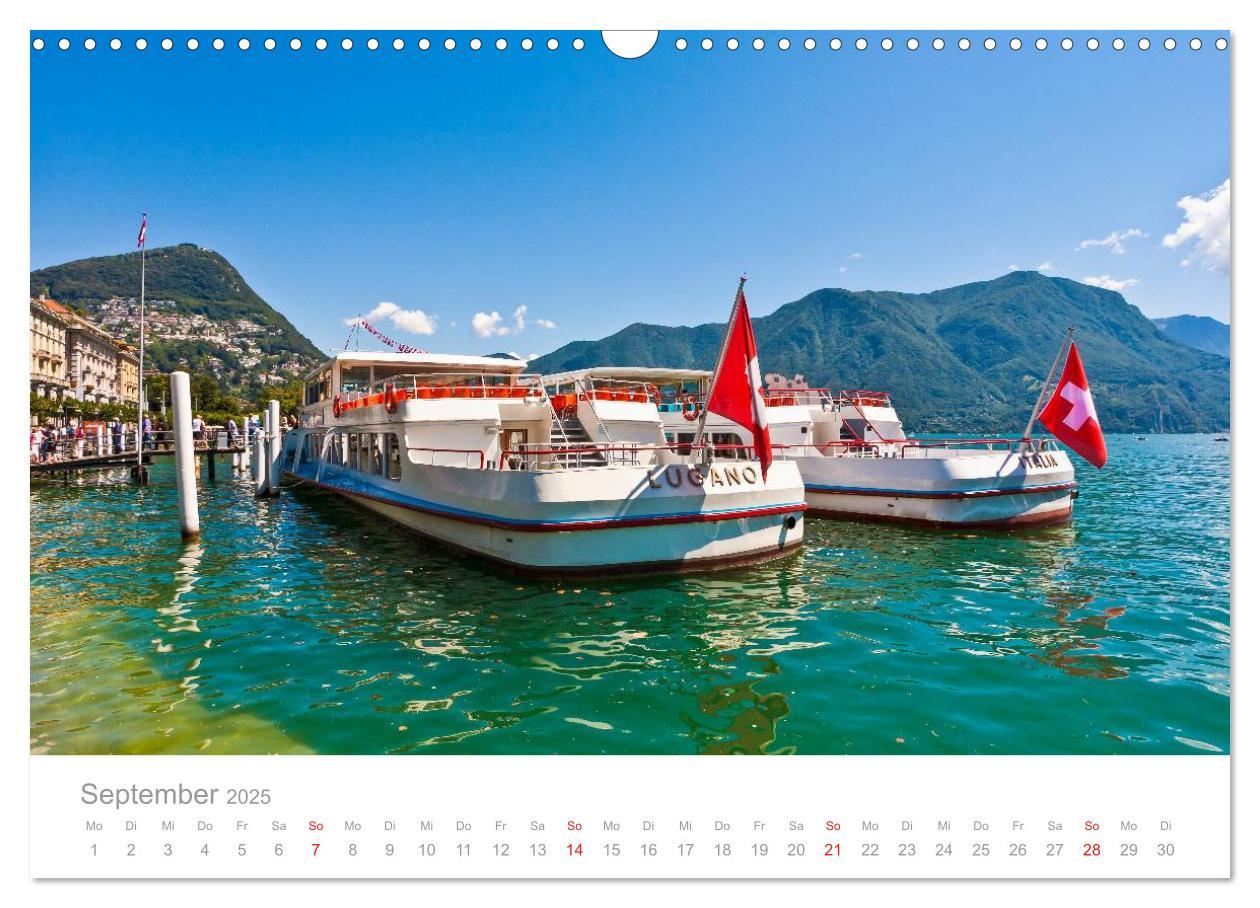 Bild: 9783435685554 | TESSIN Werner Dieterich (Wandkalender 2025 DIN A3 quer), CALVENDO...