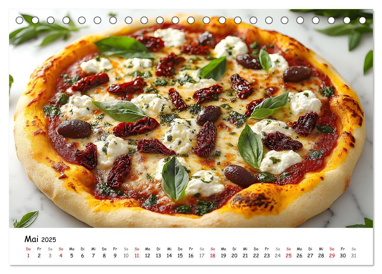 Bild: 9783457215838 | Pizza geht immer - Zu jeder Jahreszeit (Tischkalender 2025 DIN A5...