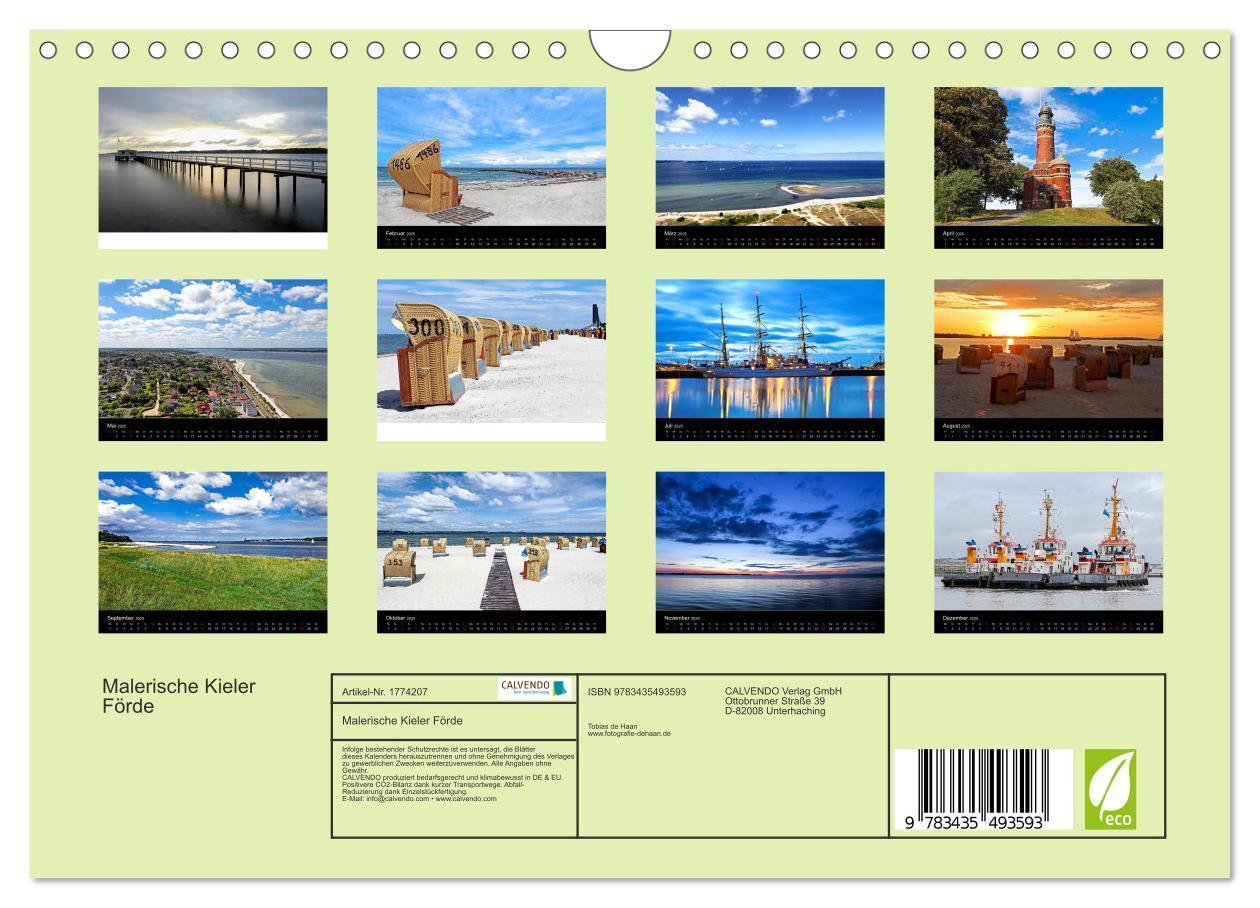 Bild: 9783435493593 | Malerische Kieler Förde (Wandkalender 2025 DIN A4 quer), CALVENDO...