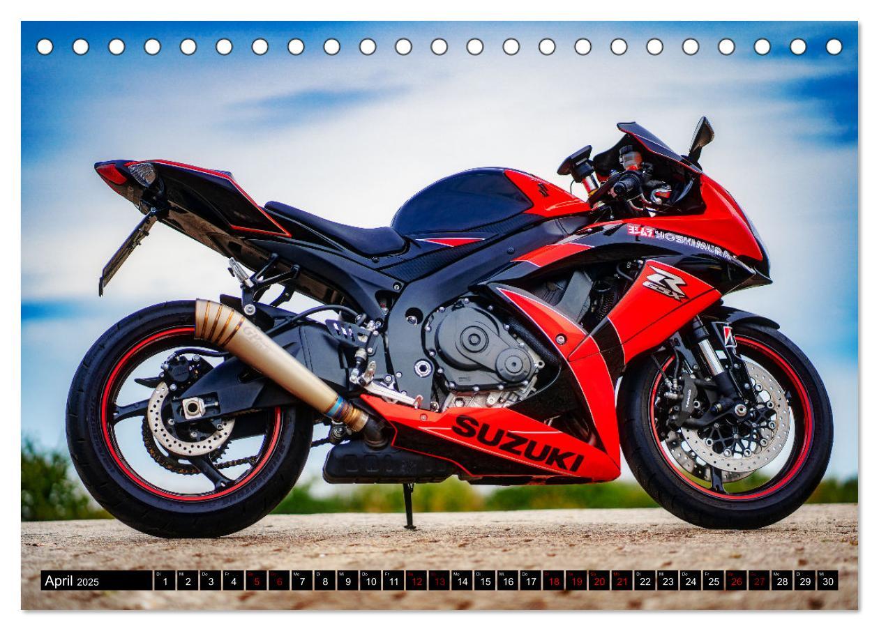 Bild: 9783435109050 | Yoshimura Gixxer Limited Edition (Tischkalender 2025 DIN A5 quer),...