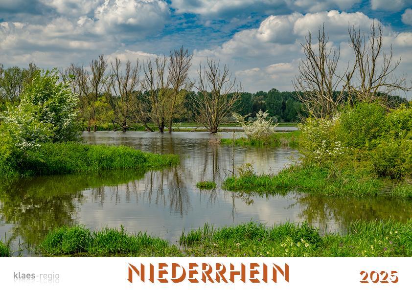 Cover: 9783965352094 | Niederrhein 2025 Bildkalender A4 Spiralbindung | Holger Klaes | 2025