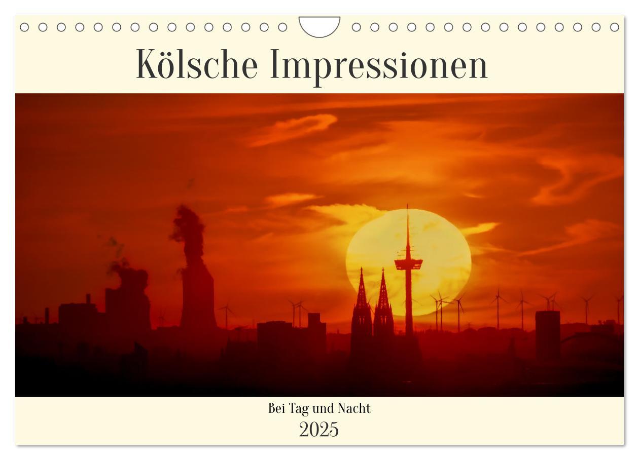 Cover: 9783435049882 | Kölsche Impressionen bei Tag und Nacht (Wandkalender 2025 DIN A4...