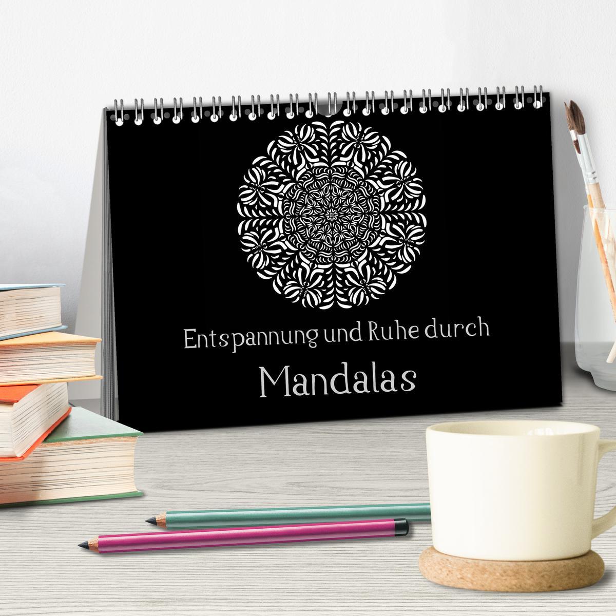 Bild: 9783435462360 | Entspannung und Ruhe durch Mandalas (Tischkalender 2025 DIN A5...