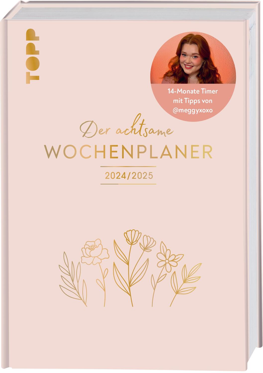 Cover: 9783735852427 | Der achtsame Wochenplaner 2024/2025 | Meggy Maahs | Buch | 208 S.