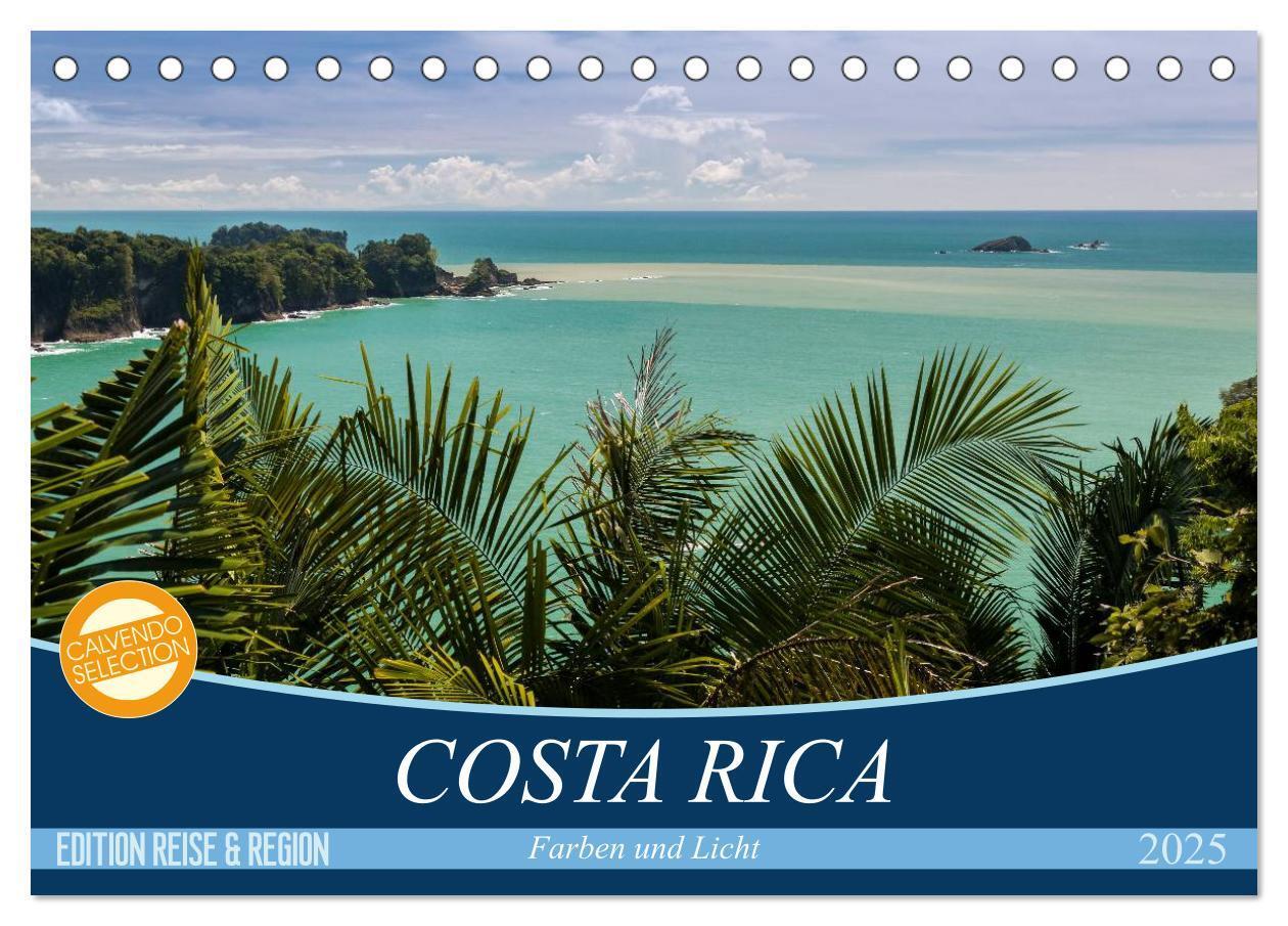 Cover: 9783435630738 | COSTA RICA Farben und Licht (Tischkalender 2025 DIN A5 quer),...