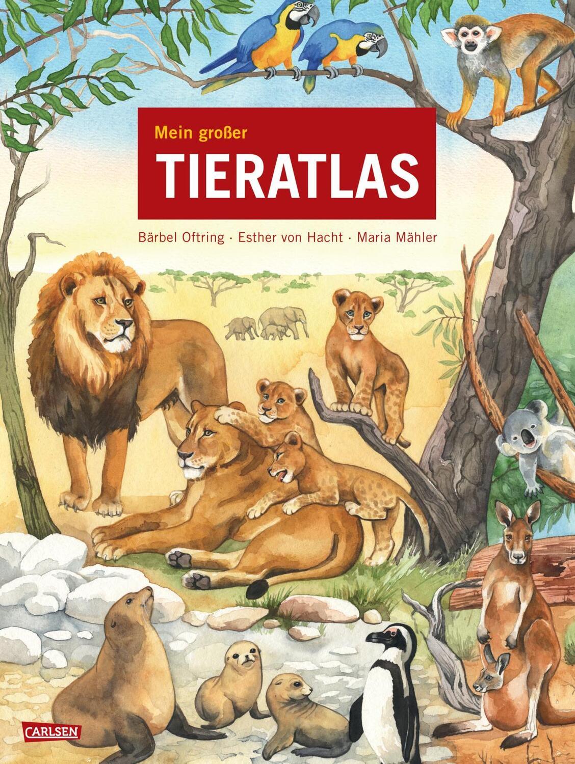 Cover: 9783551254627 | Mein großer Tieratlas | Bärbel Oftring | Buch | 18 S. | Deutsch | 2022