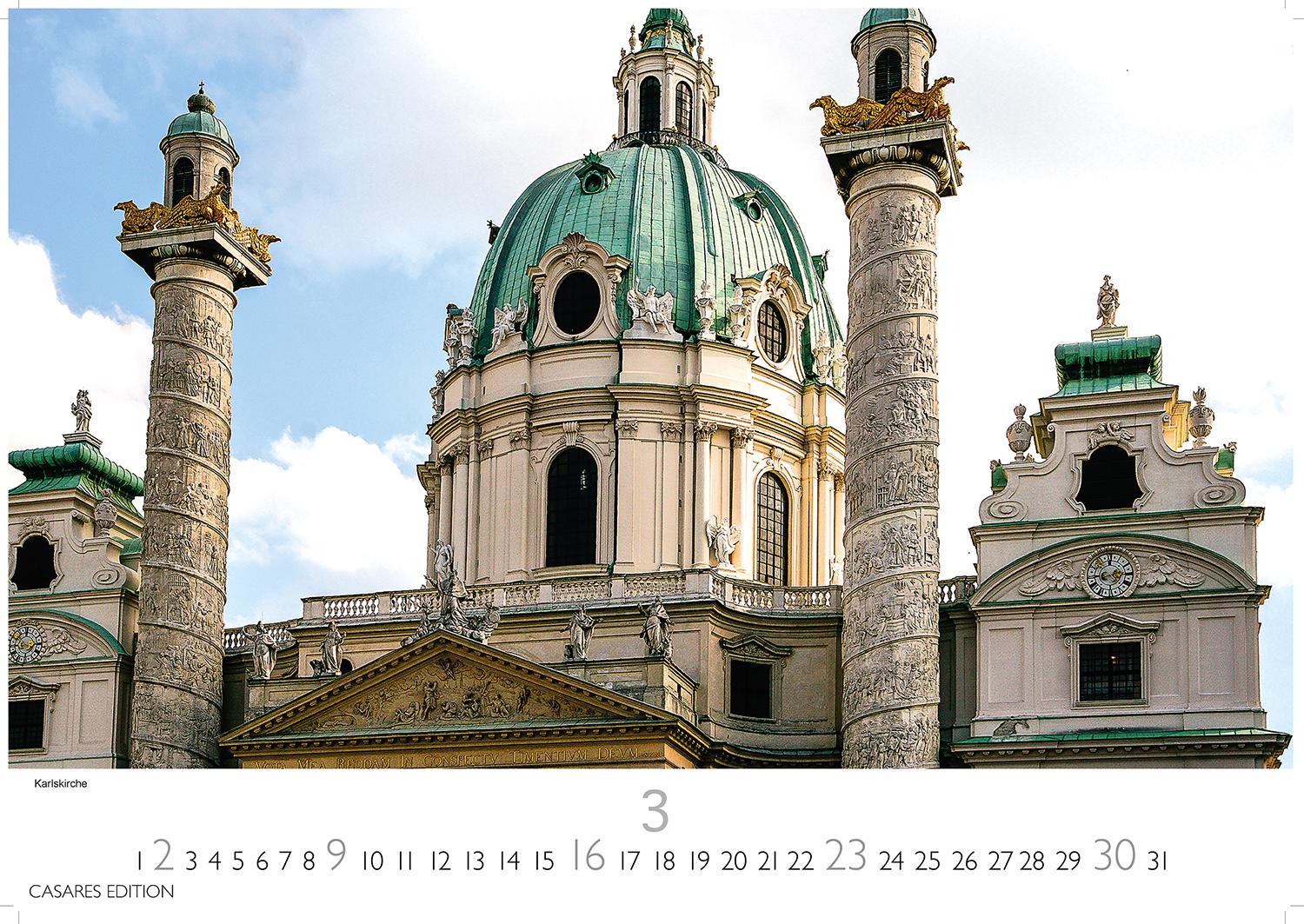 Bild: 9781835241486 | Wien 2025 L 35x50cm | H. W. Schawe | Kalender | 14 S. | Deutsch | 2025