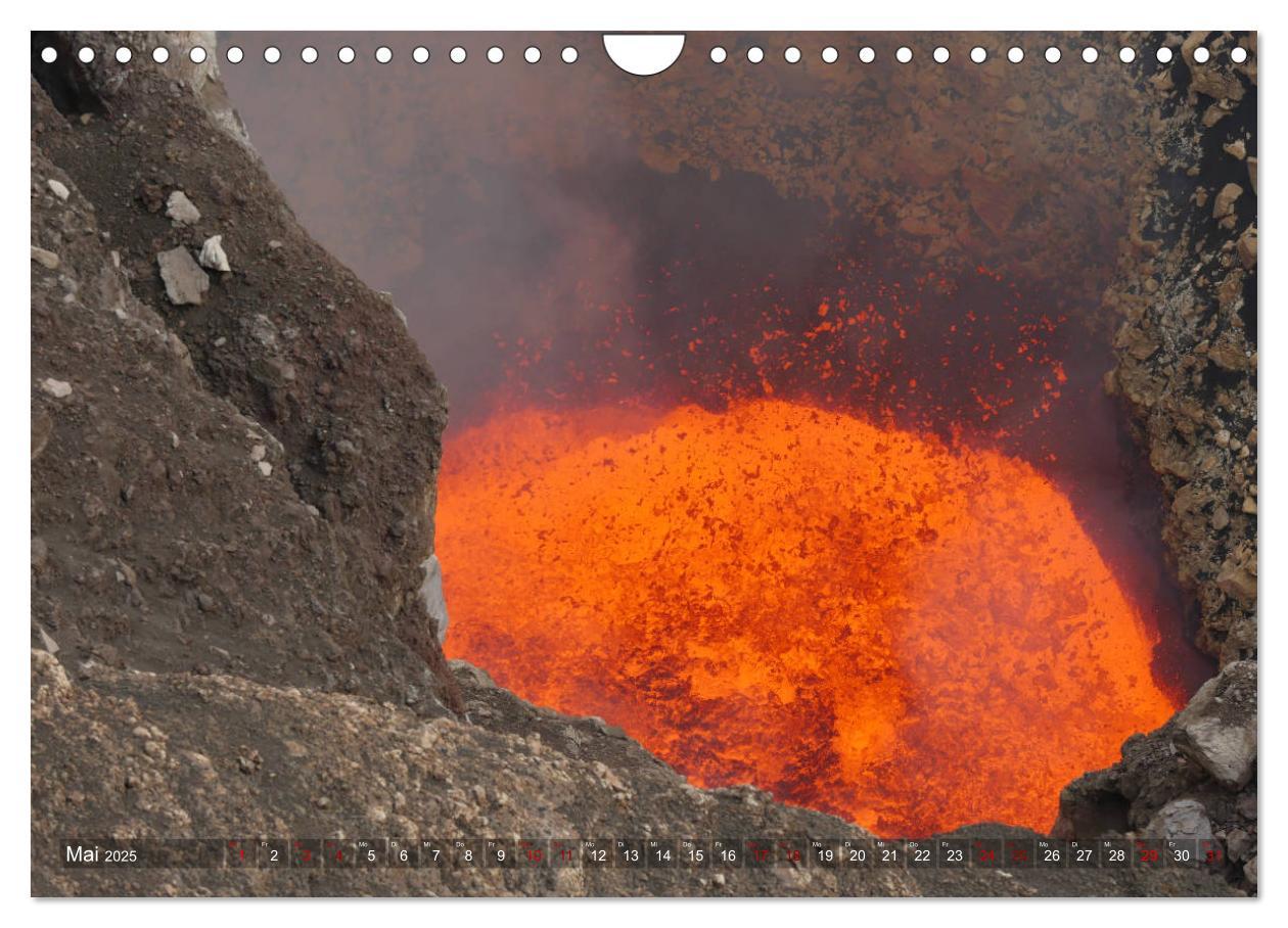 Bild: 9783435436330 | Vulkane - Magma, Lava, Eruptionen (Wandkalender 2025 DIN A4 quer),...