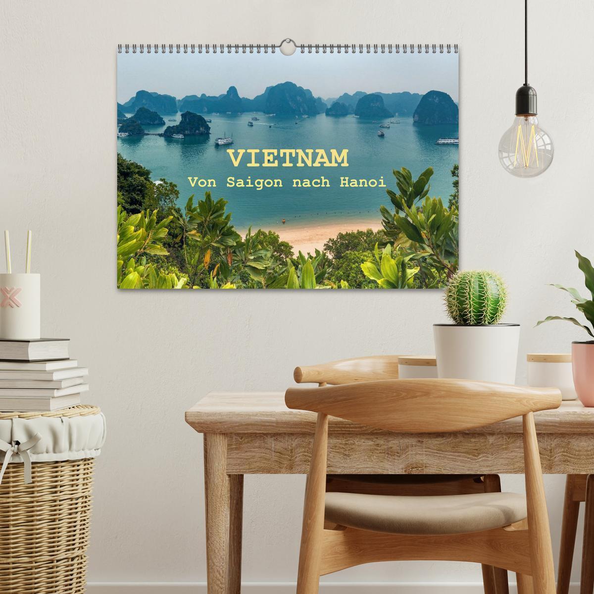 Bild: 9783435553204 | VIETNAM - Von Saigon nach Hanoi (Wandkalender 2025 DIN A3 quer),...