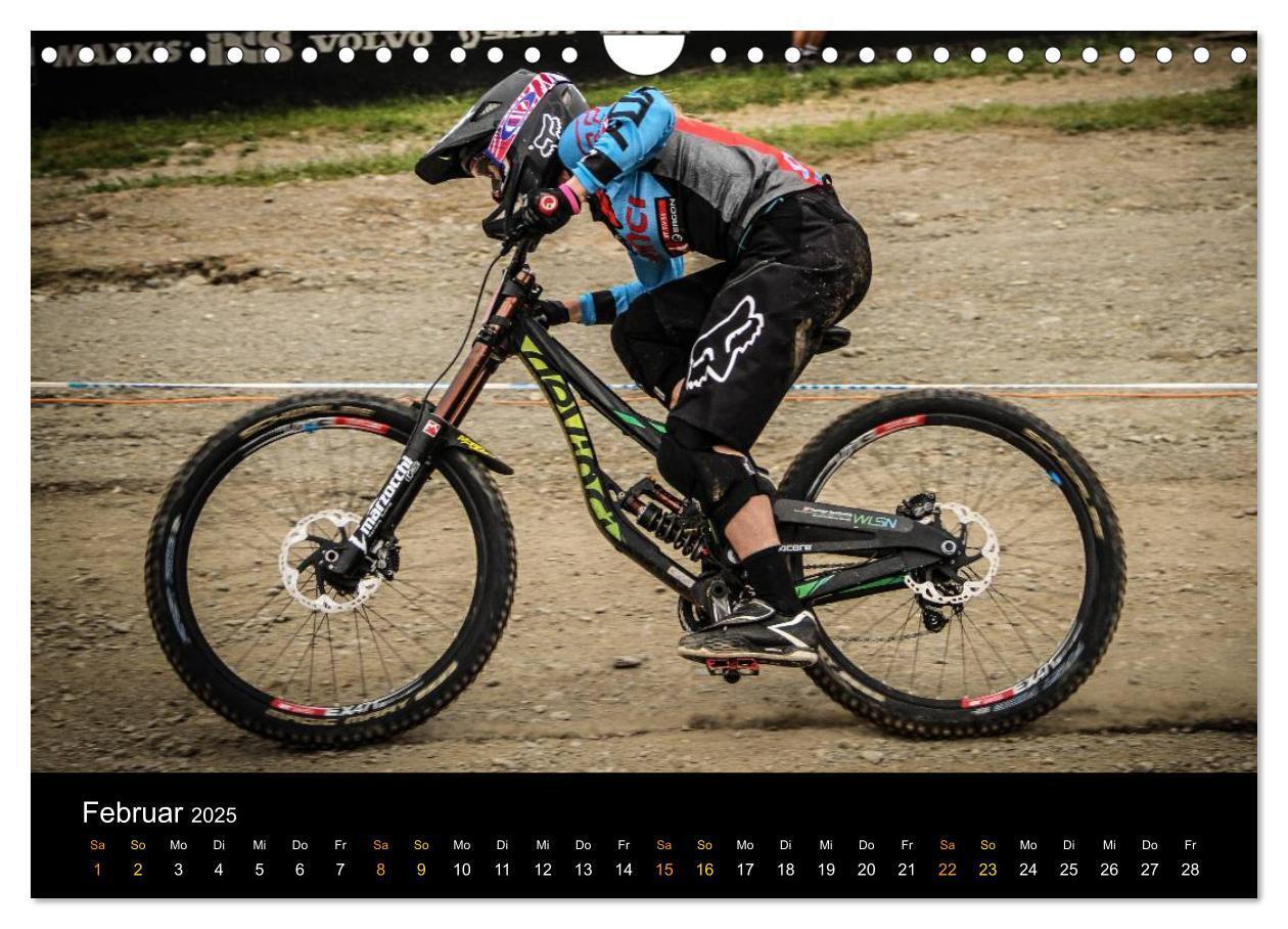 Bild: 9783435725137 | Downhill Racing 2025 (Wandkalender 2025 DIN A4 quer), CALVENDO...