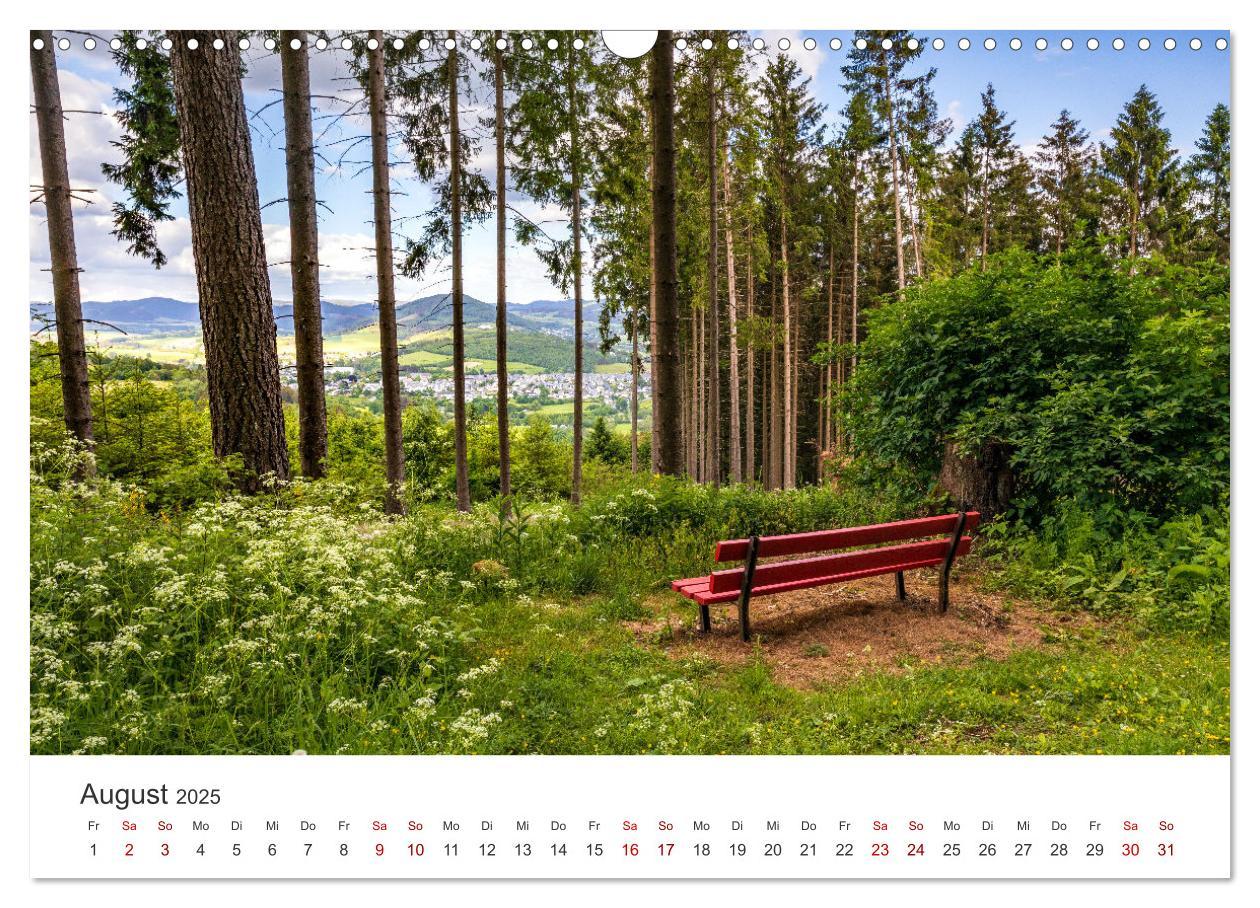 Bild: 9783435018826 | Das Sauerland im Wechsel der Jahreszeiten (Wandkalender 2025 DIN A3...