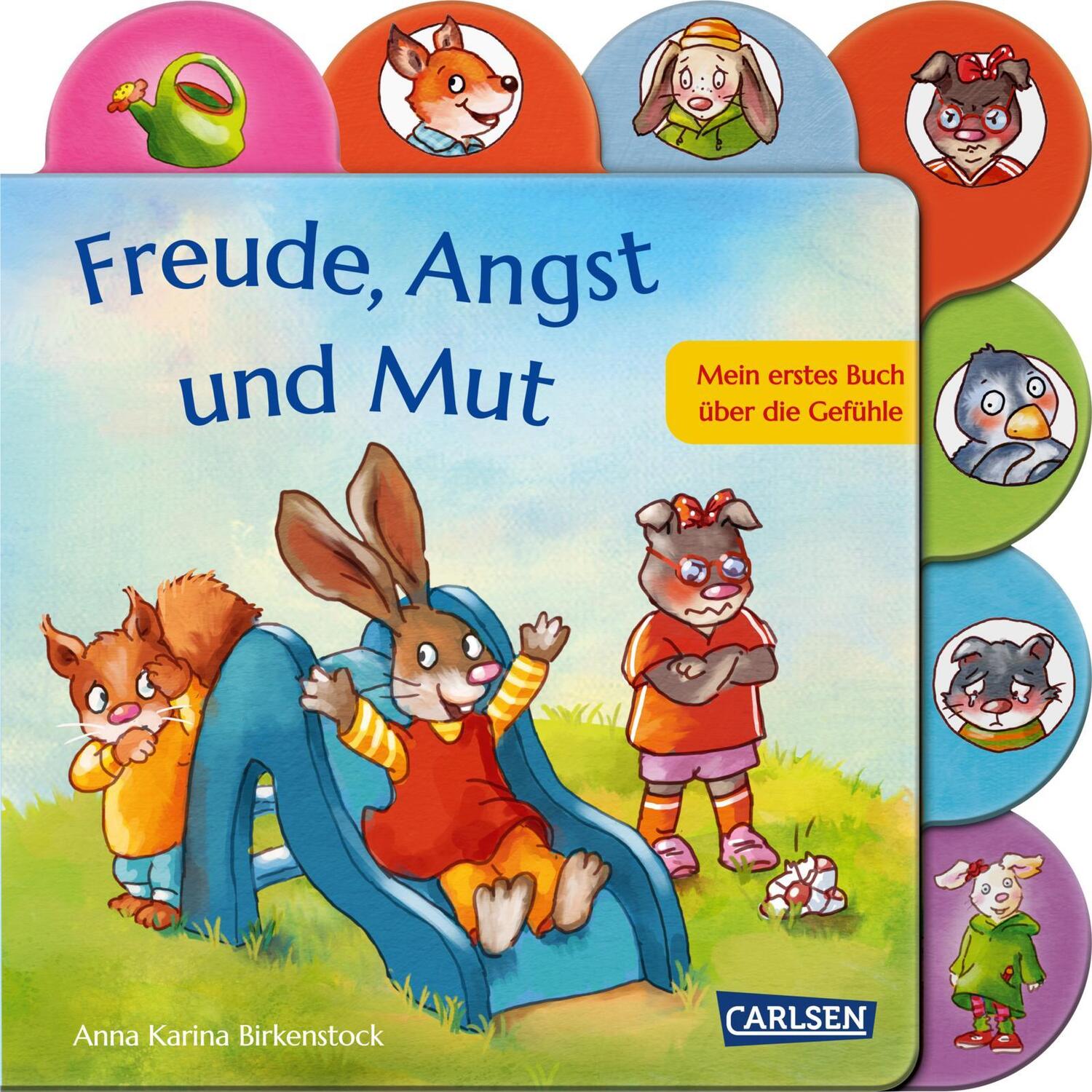 Cover: 9783551173188 | Freude, Angst und Mut | Mein erstes Buch über die Gefühle | Buch