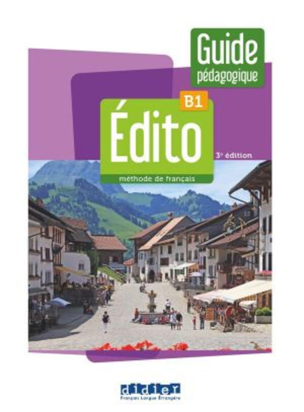 Cover: 9783125297593 | Édito B1, 3e édition. Guide pédagogique | Méthode de français | Buch