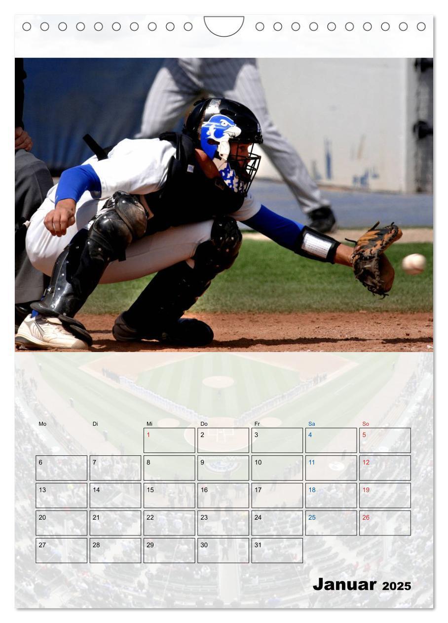 Bild: 9783457011867 | Kultsport Baseball (Wandkalender 2025 DIN A4 hoch), CALVENDO...