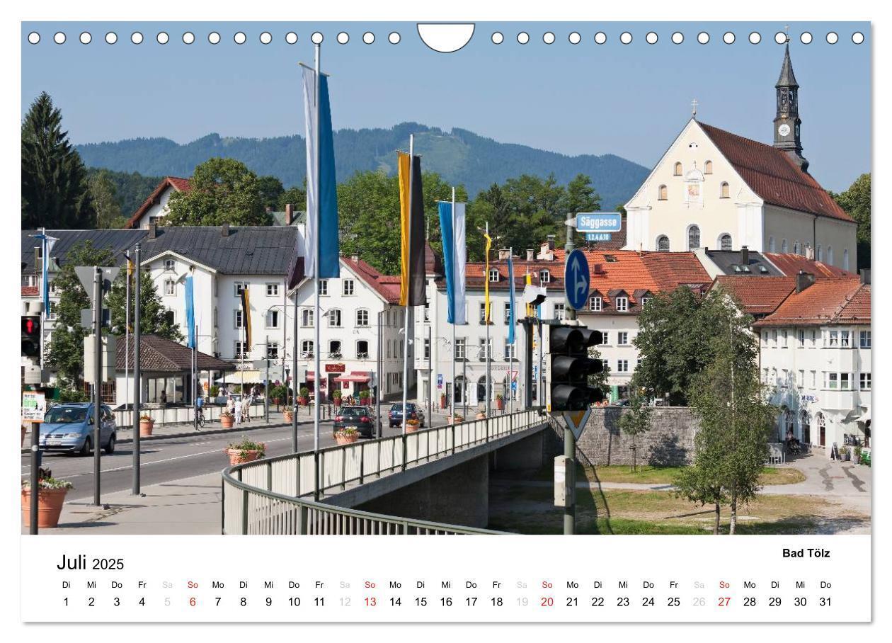 Bild: 9783435731688 | Der Isarwinkel (Wandkalender 2025 DIN A4 quer), CALVENDO...