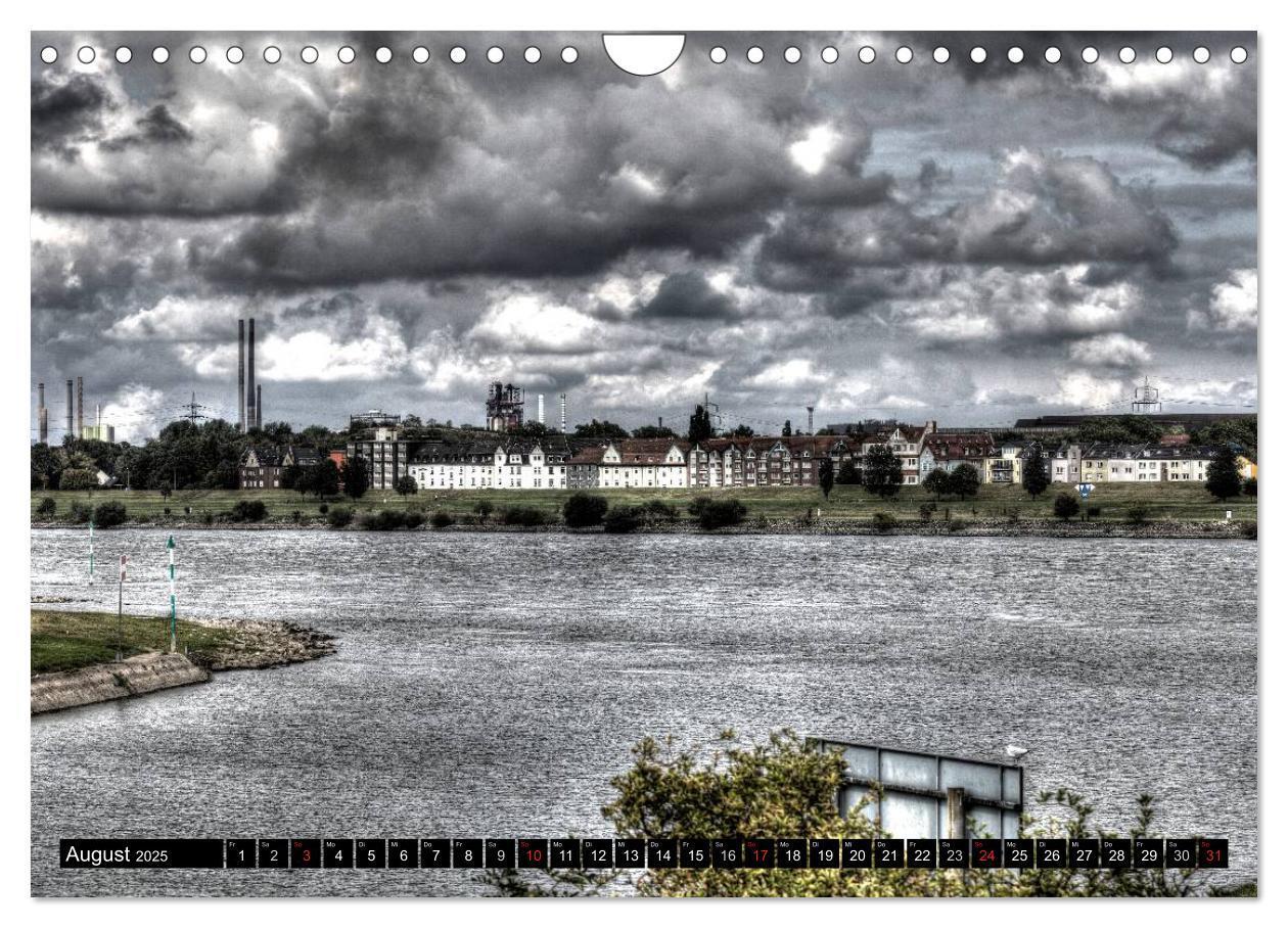 Bild: 9783435519316 | Duisburg am Rhein - R(h)einblicke (Wandkalender 2025 DIN A4 quer),...