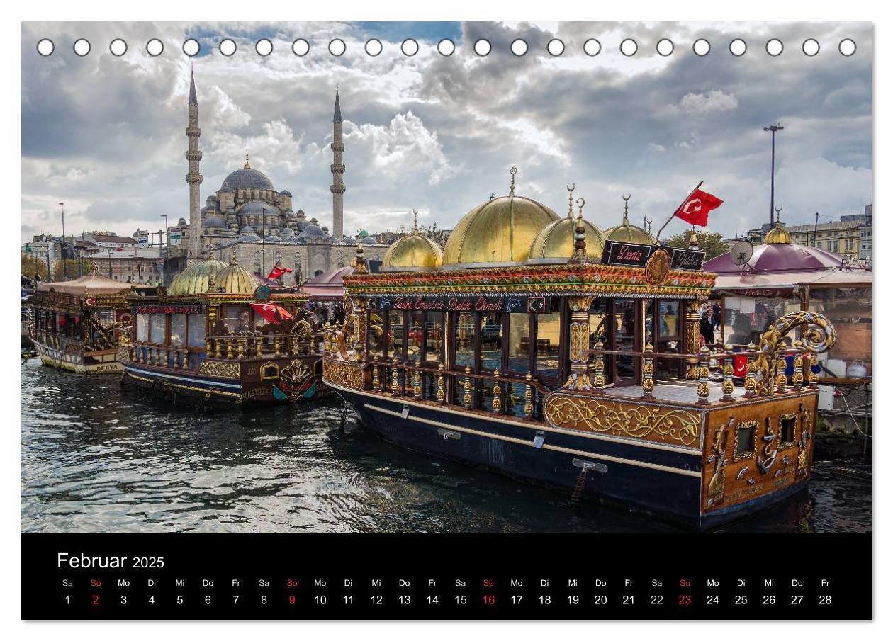 Bild: 9783435821891 | Istanbul (Tischkalender 2025 DIN A5 quer), CALVENDO Monatskalender