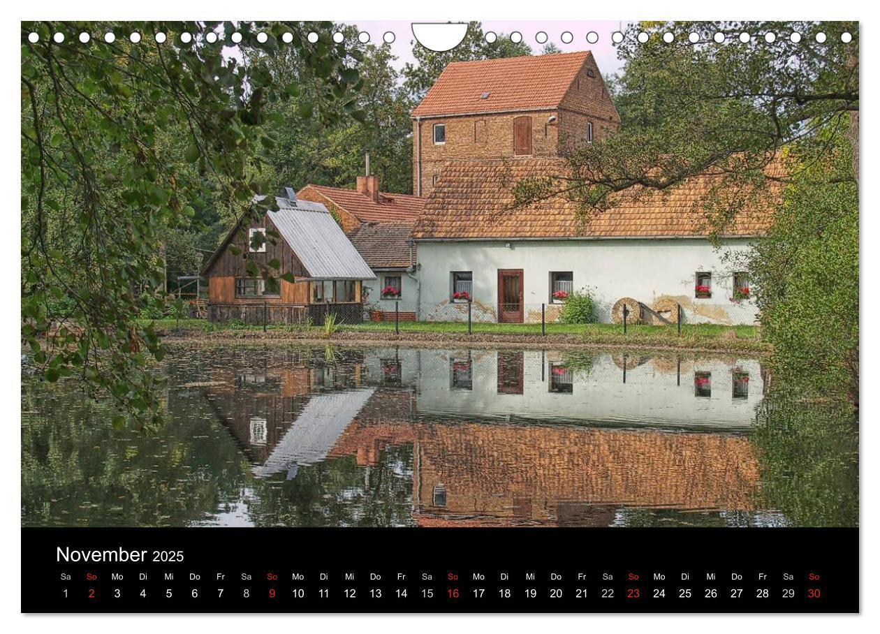 Bild: 9783435764501 | Wassermühlen an der Dahme (Wandkalender 2025 DIN A4 quer), CALVENDO...