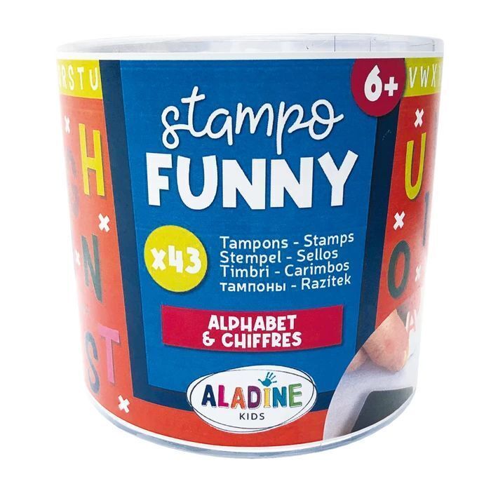 Cover: 3660016851767 | ALADINE - Kinder Stempel Funny Buchstaben &amp; Zahlen | Stück | 3085176