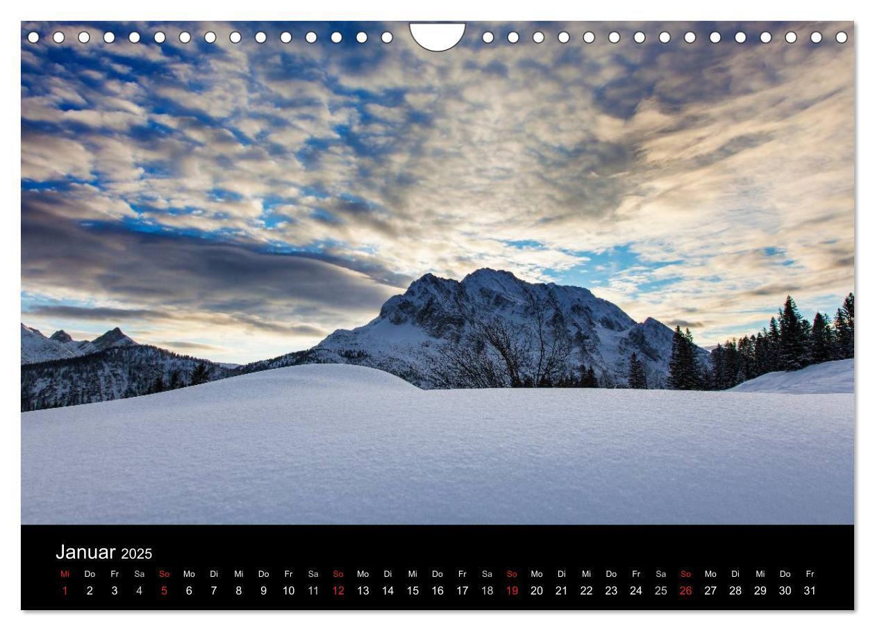 Bild: 9783435612178 | Bergblicke - Elmau (Wandkalender 2025 DIN A4 quer), CALVENDO...