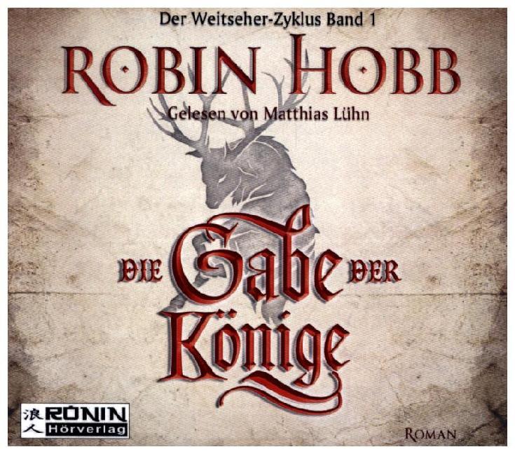 Cover: 9783961540730 | Die Gabe der Könige, 2 MP3-CDs | Robin Hobb | Audio-CD | 1125 Min.