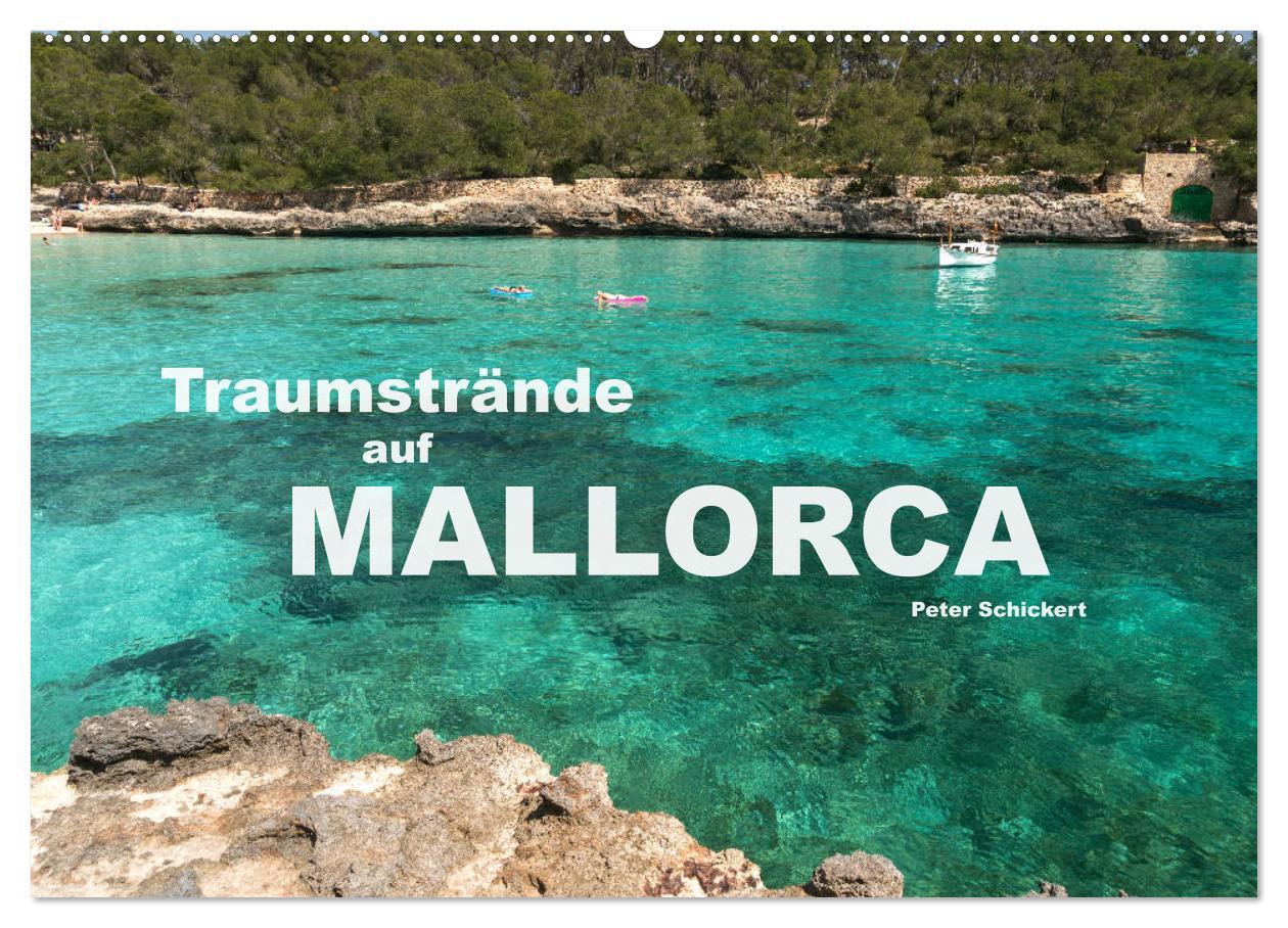 Cover: 9783435287826 | Traumstrände auf Mallorca (Wandkalender 2025 DIN A2 quer), CALVENDO...