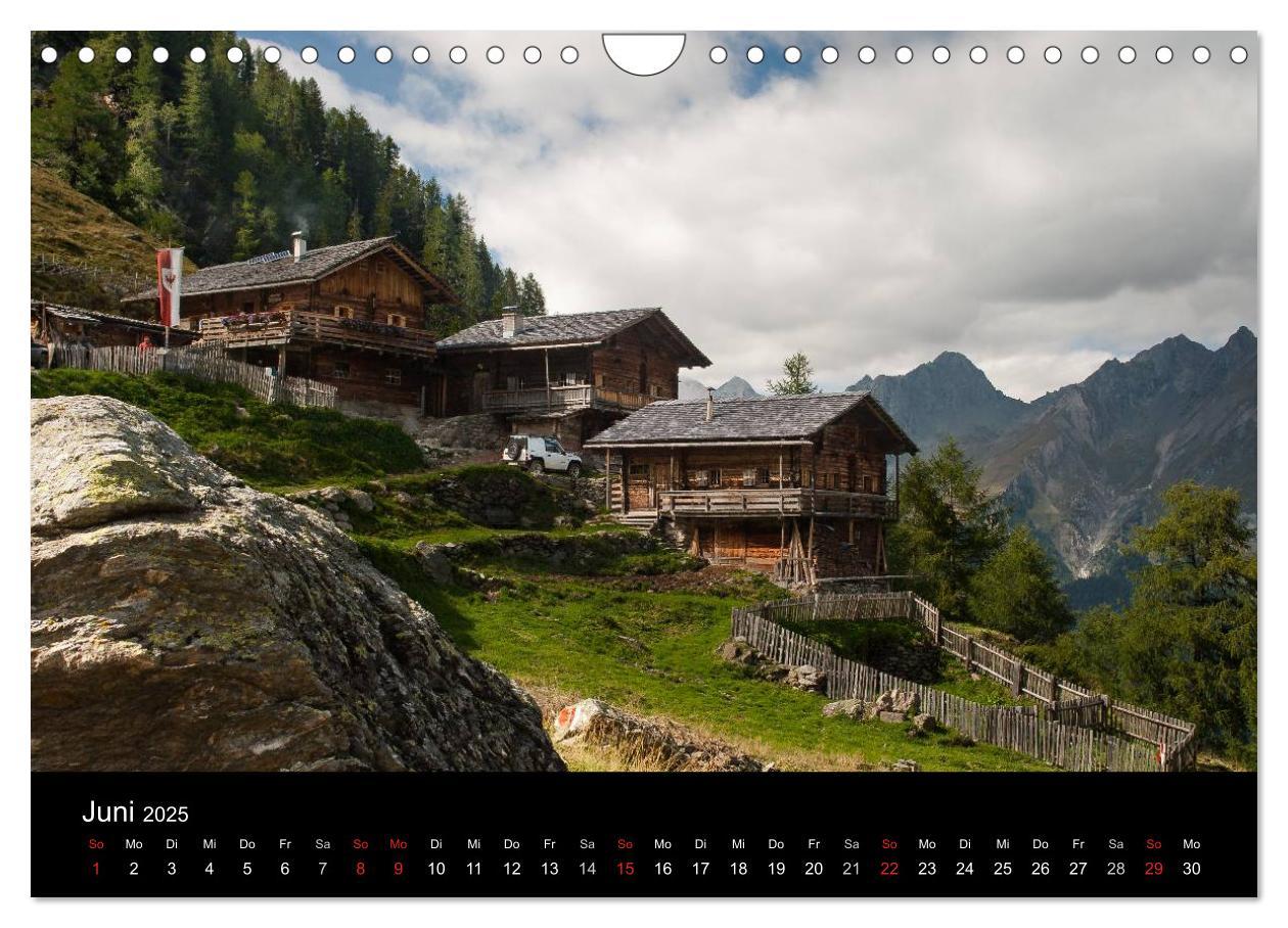 Bild: 9783435762019 | Osttiroler Impressionen (Wandkalender 2025 DIN A4 quer), CALVENDO...