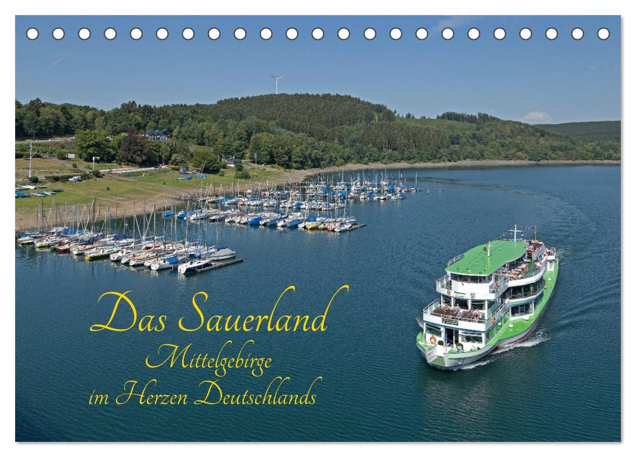 Cover: 9783435044337 | Das Sauerland - Mittelgebirge im Herzen Deutschlands (Tischkalender...