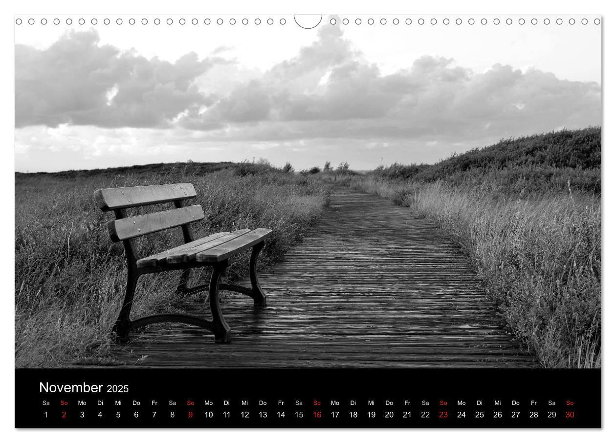 Bild: 9783435785148 | Schwarzweiße Momente (Wandkalender 2025 DIN A3 quer), CALVENDO...