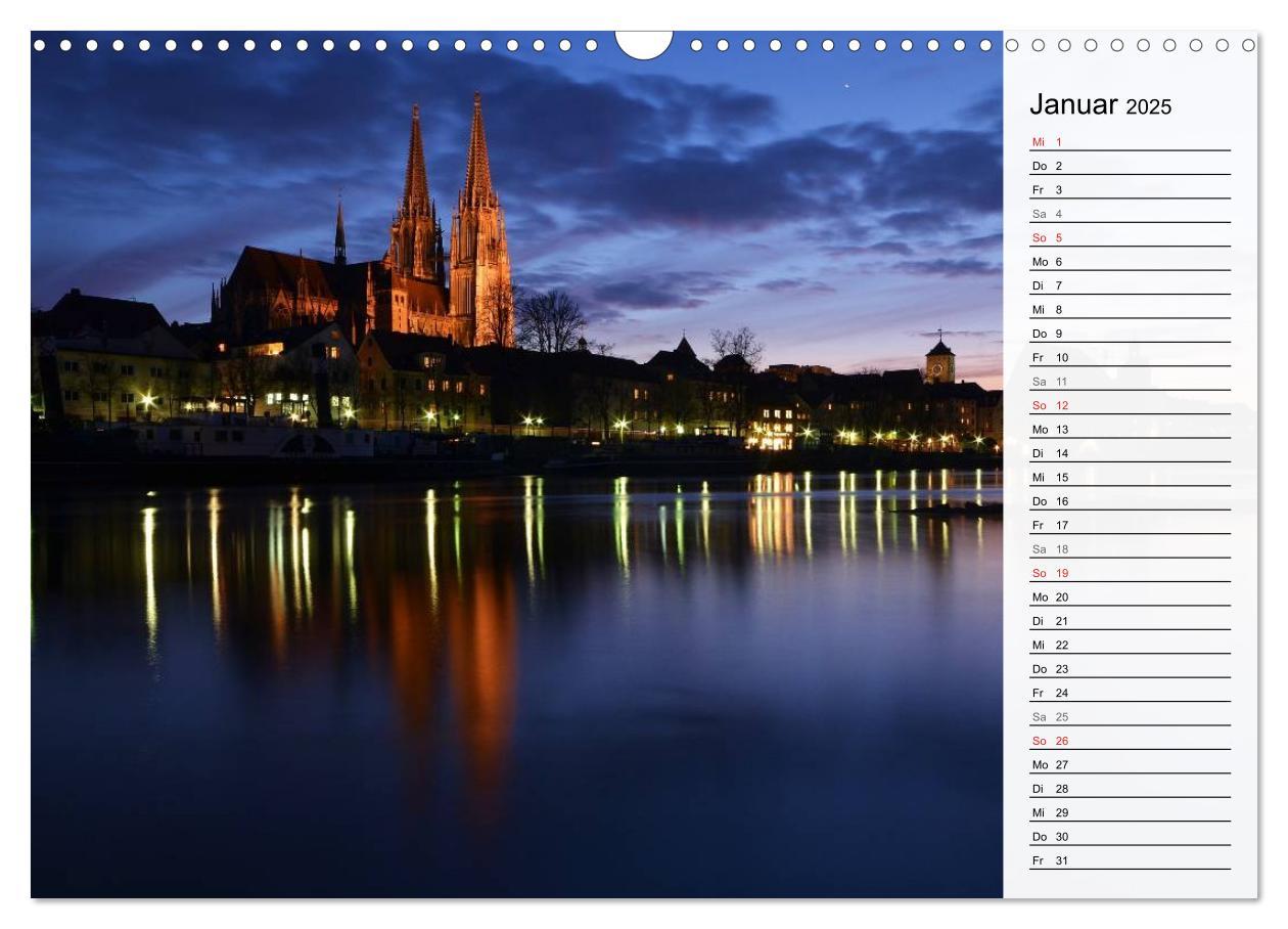 Bild: 9783435548781 | Die Farben von REGENSBURG (Wandkalender 2025 DIN A3 quer), CALVENDO...