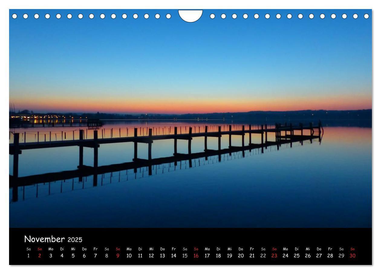 Bild: 9783435771530 | Starnberger See - Silent Moments (Wandkalender 2025 DIN A4 quer),...