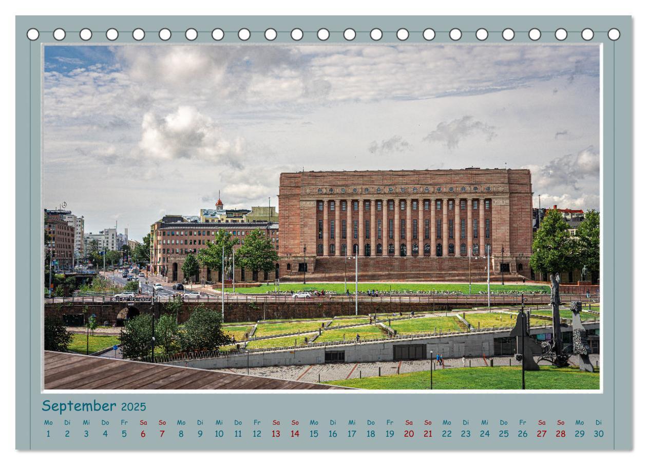 Bild: 9783383944734 | HELSINKI CITY (Tischkalender 2025 DIN A5 quer), CALVENDO...