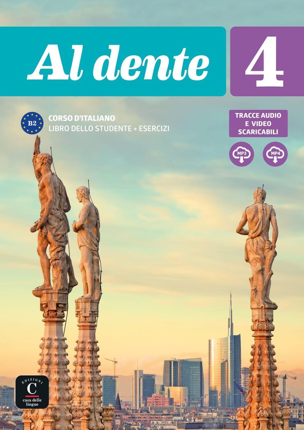 Cover: 9783125253919 | Al dente 4 (B2). Libro dello studente + esercizi + CD + DVD | Buch