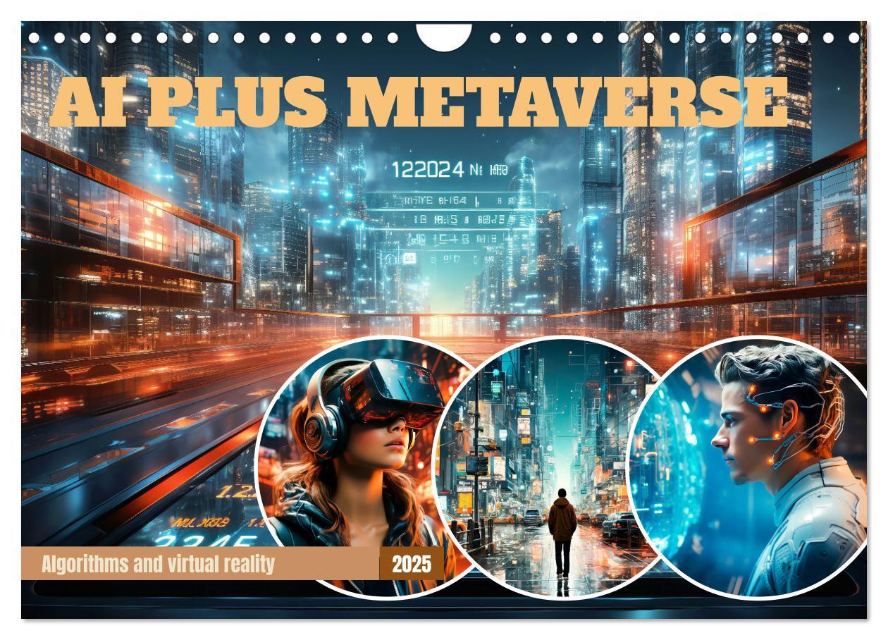 Cover: 9783457231685 | AI PLUS METAVERSE Algorithms and virtual reality (Wall Calendar...