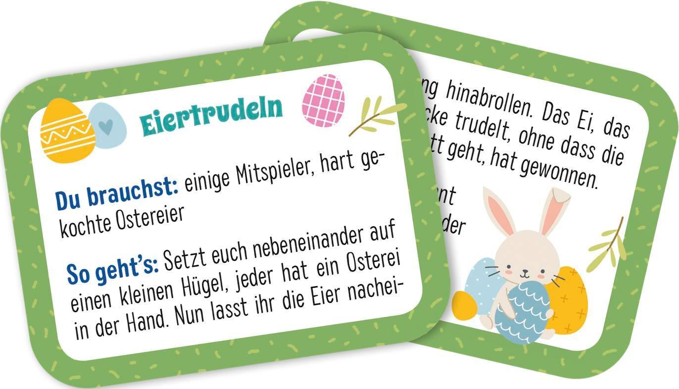 Bild: 4260308345043 | 25 bunte Ideen für die Osterzeit | Pattloch Verlag | Spiel | 25 S.