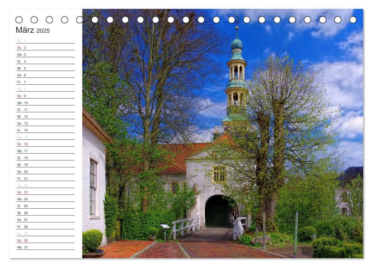 Bild: 9783435542680 | Ostfriesland - zwischen Watt und Moor (Tischkalender 2025 DIN A5...