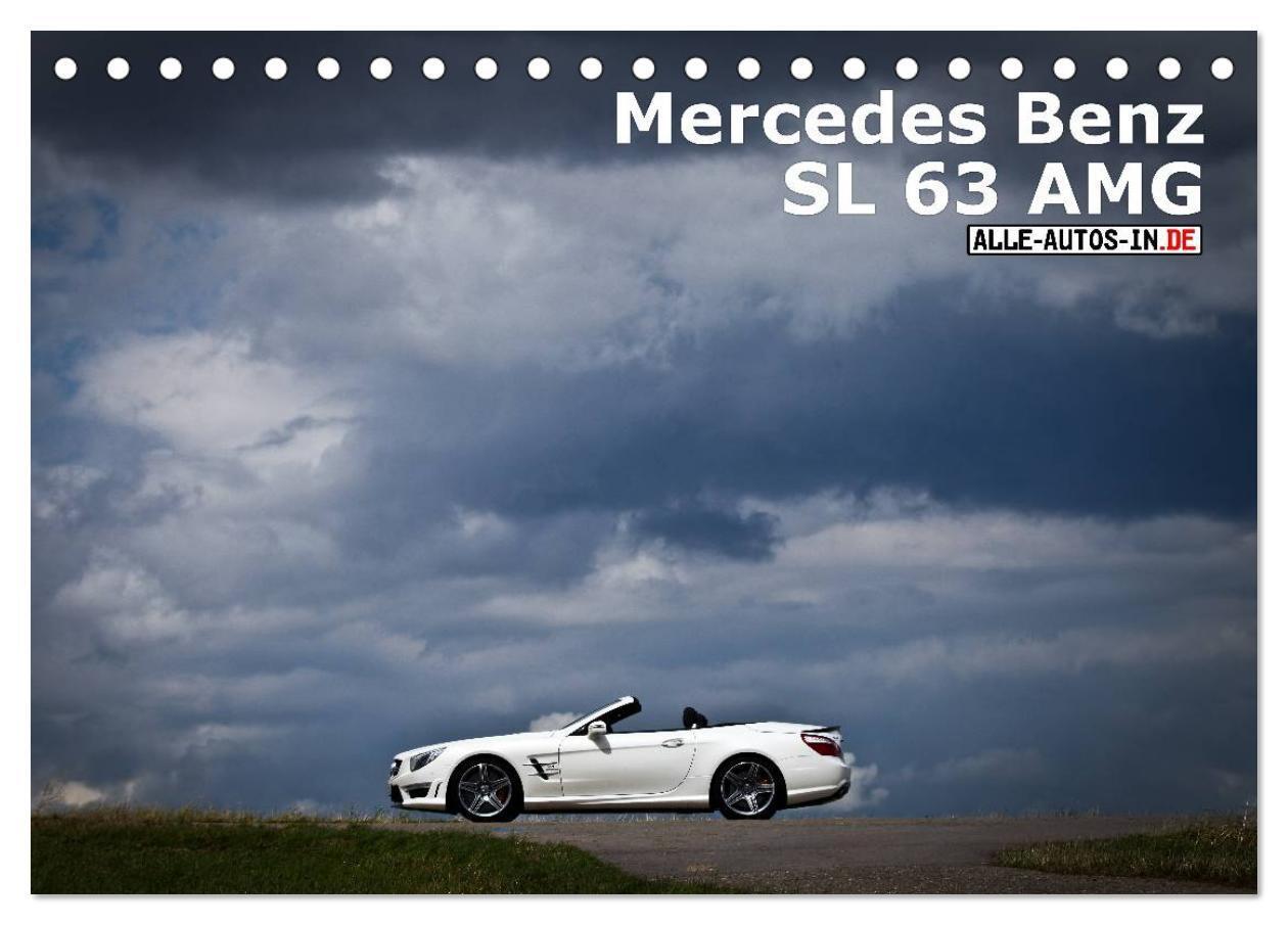 Cover: 9783435800490 | Mercedes-Benz SL 63 AMG (Tischkalender 2025 DIN A5 quer), CALVENDO...