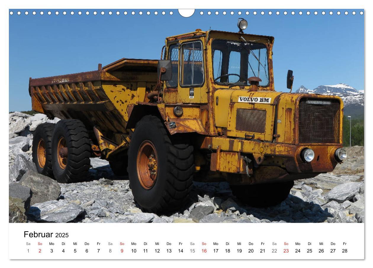 Bild: 9783435360413 | Baumaschinen mit Patina (Wandkalender 2025 DIN A3 quer), CALVENDO...