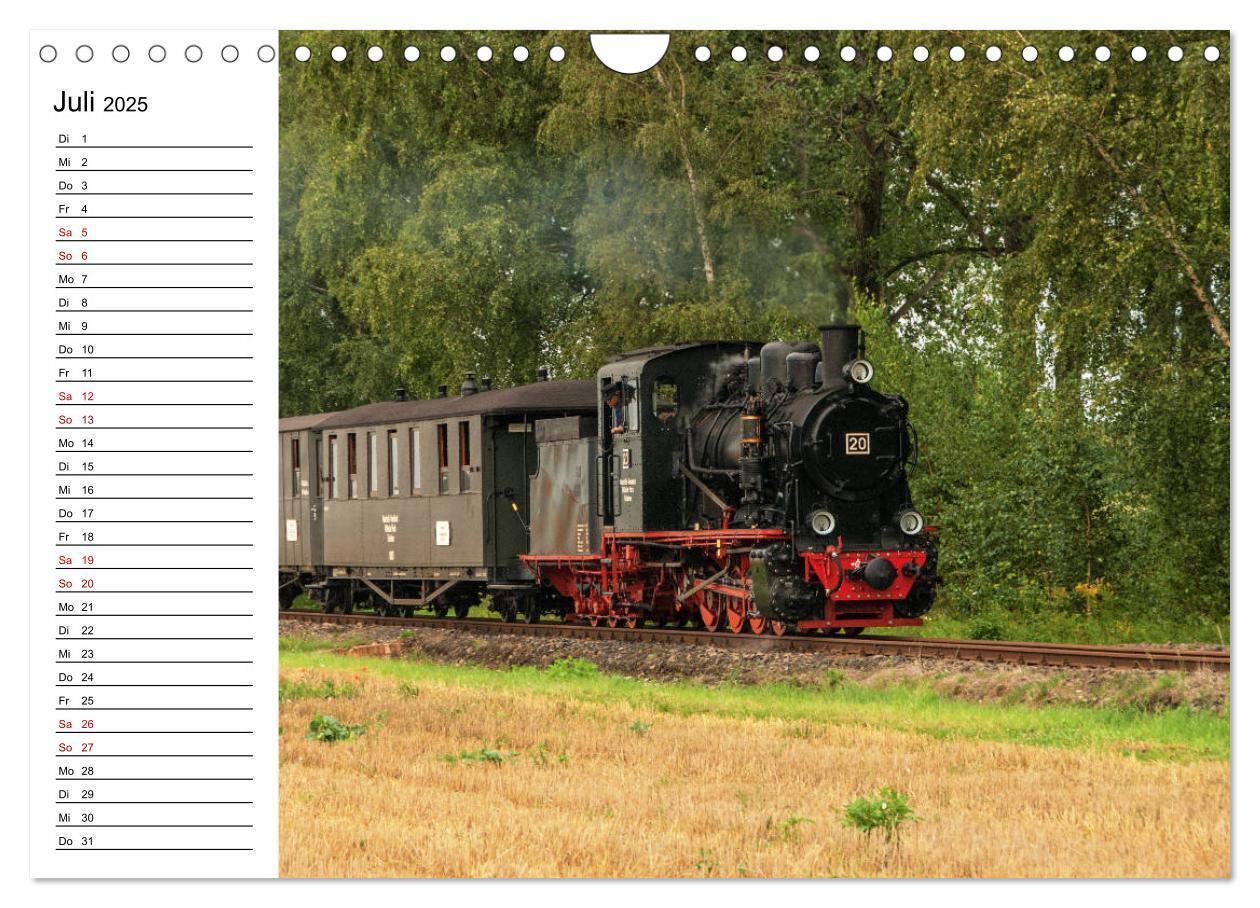 Bild: 9783435217847 | Die Mansfelder Bergwerksbahn (Wandkalender 2025 DIN A4 quer),...