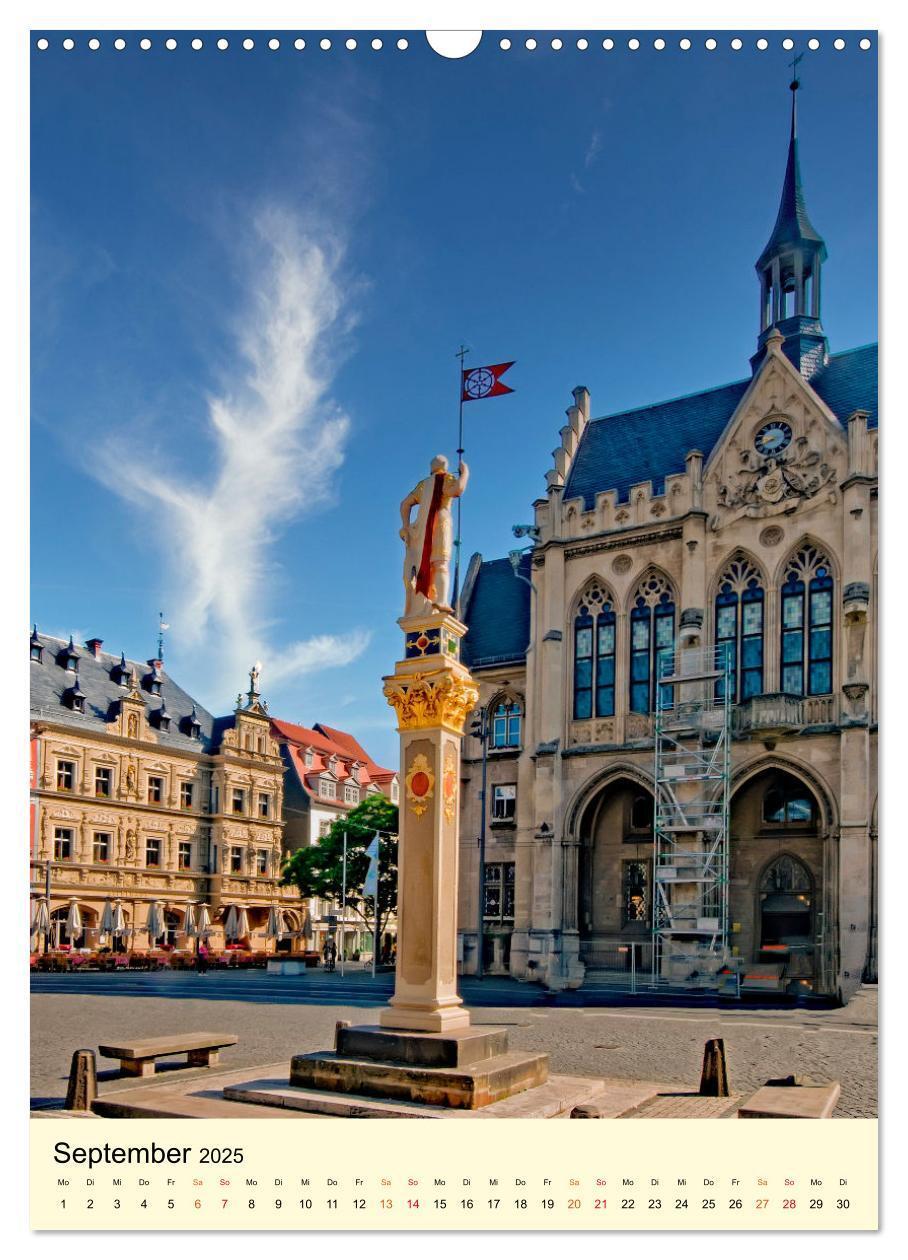 Bild: 9783435901074 | Geliebtes Erfurt (Wandkalender 2025 DIN A3 hoch), CALVENDO...