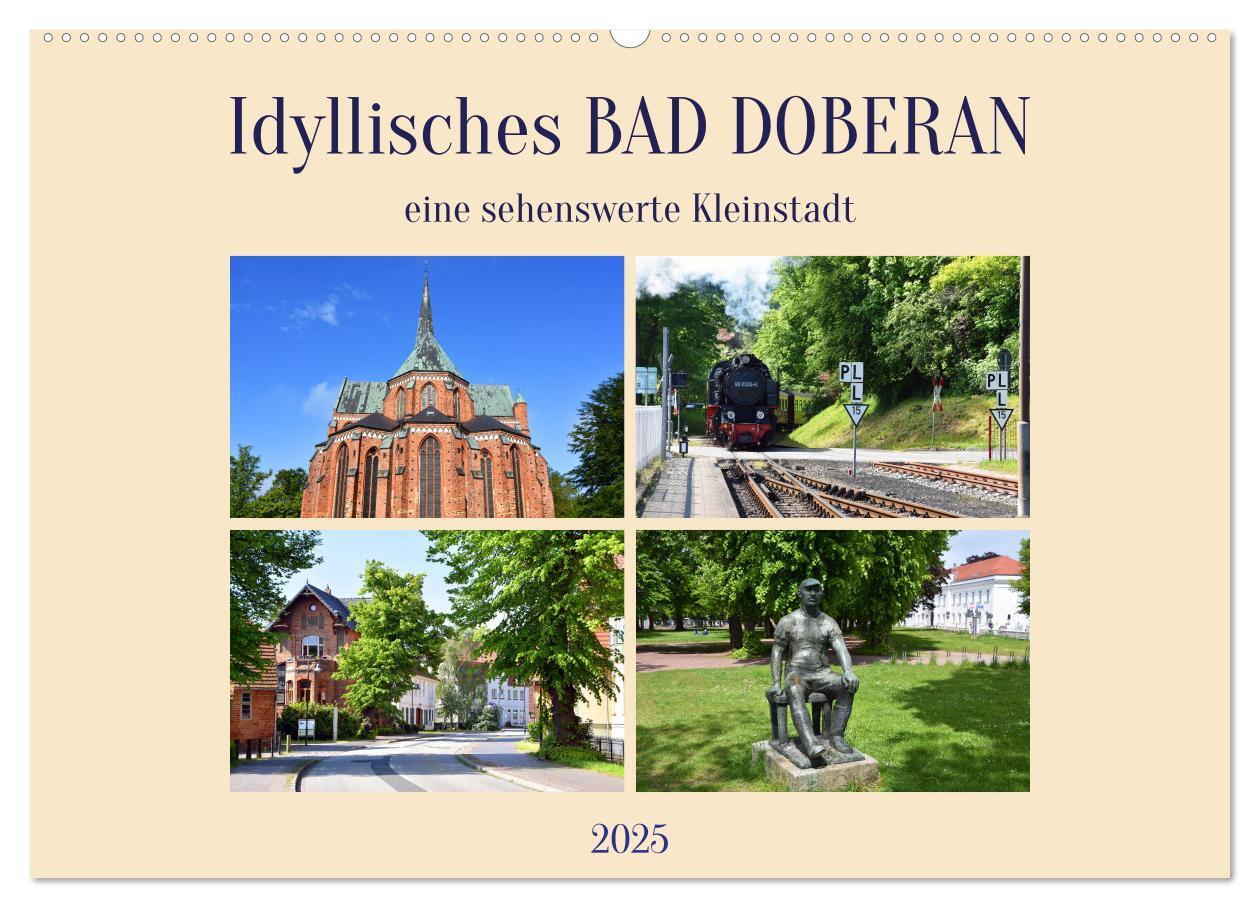 Cover: 9783435051731 | Idyllisches BAD DOBERAN, eine sehenswerte Kleinstadt (Wandkalender...