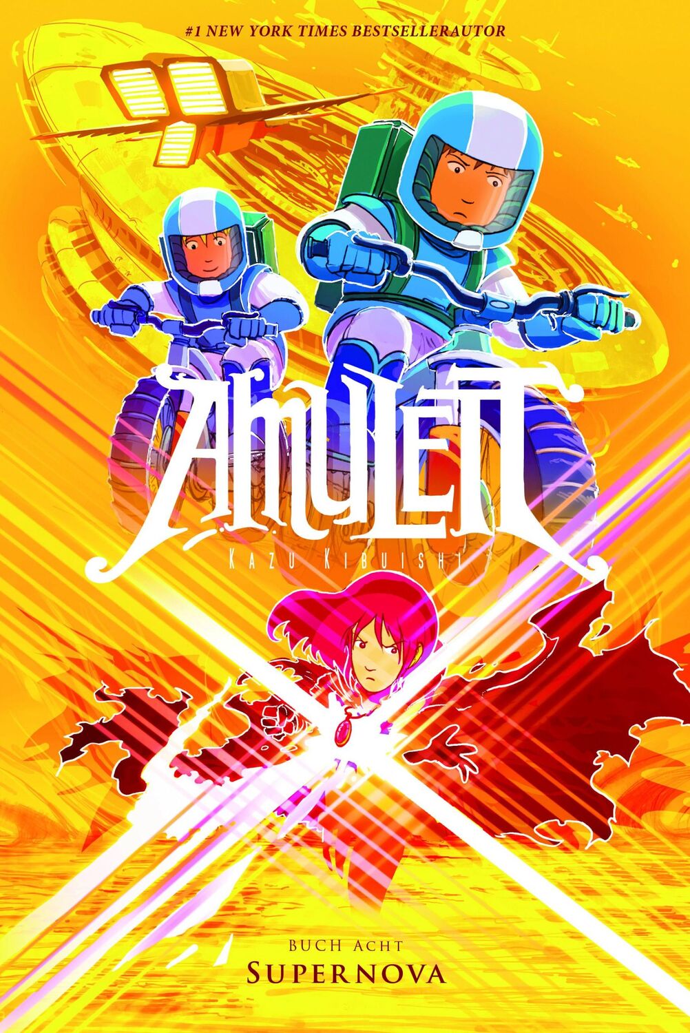 Cover: 9783948638641 | Amulett #8 | Supernova - Deutschsprachige Ausgabe | Kazu Kibuishi