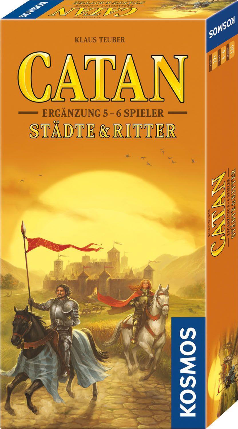 Cover: 4002051682743 | CATAN - Ergänzung 5-6 Spieler - Städte & Ritter | Klaus Teuber | Spiel