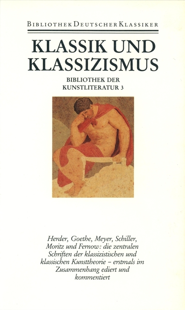 Cover: 9783618670308 | Klassik und Klassizismus | Gottfried Boehm (u. a.) | Buch | Dünndr.