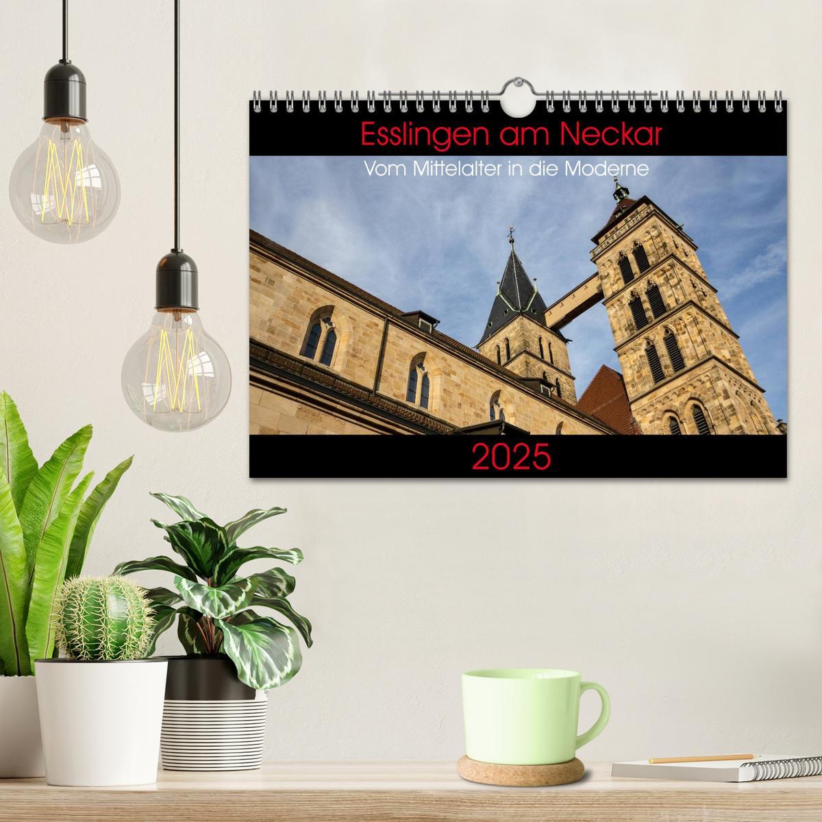 Bild: 9783435760541 | Esslingen am Neckar - Vom Mittelalter in die Moderne (Wandkalender...